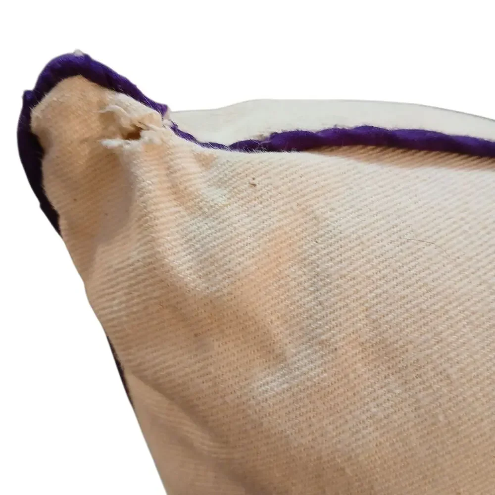 Neema Crafts Purple Teal Hippo Hippopotamus Handmade Throw‎ Pillow 14